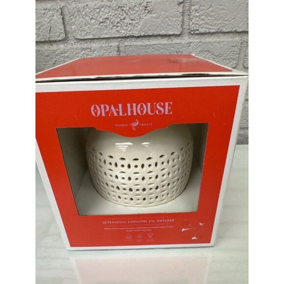 Opal House Ultrasonic Essential Oil Diffuser with 2 Modes & 6 Light Settings - Picture 3 of 5